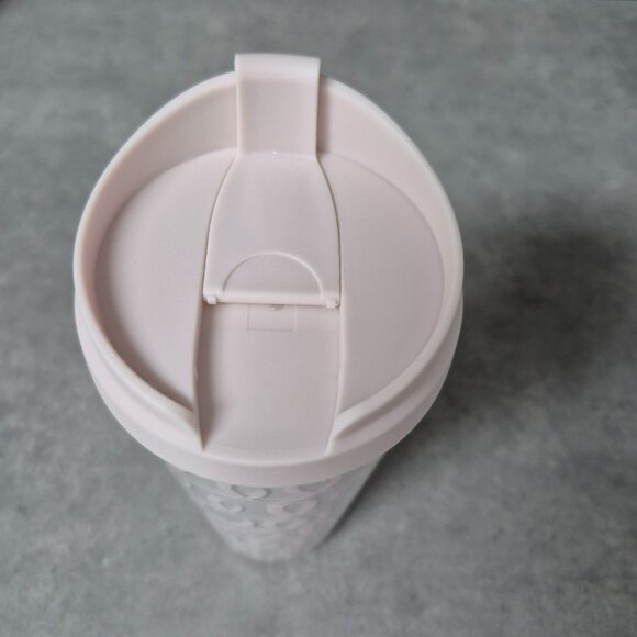 Kate Spade New York Heart Knot Thermal Travel Mug Pink Pearl 16oz - Picture 5 of 9